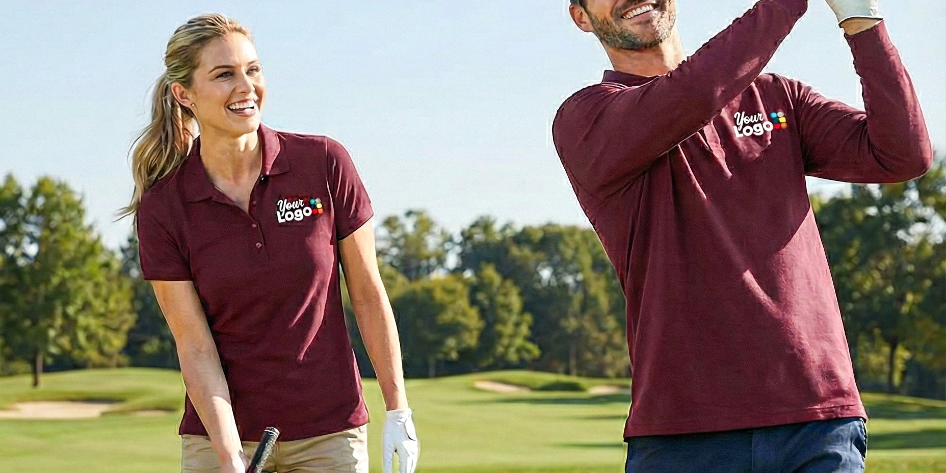 Cotton Custom Golf Shirt