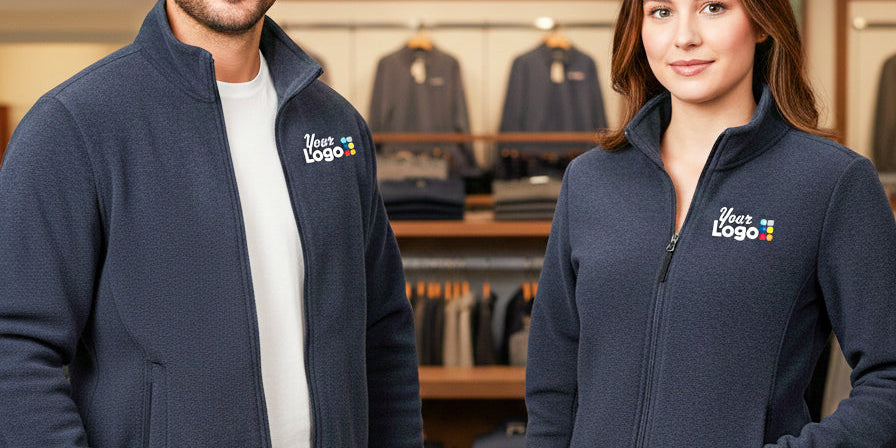 Custom Fleece Jackets with Logo