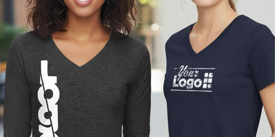 V-Neck Custom T-Shirt