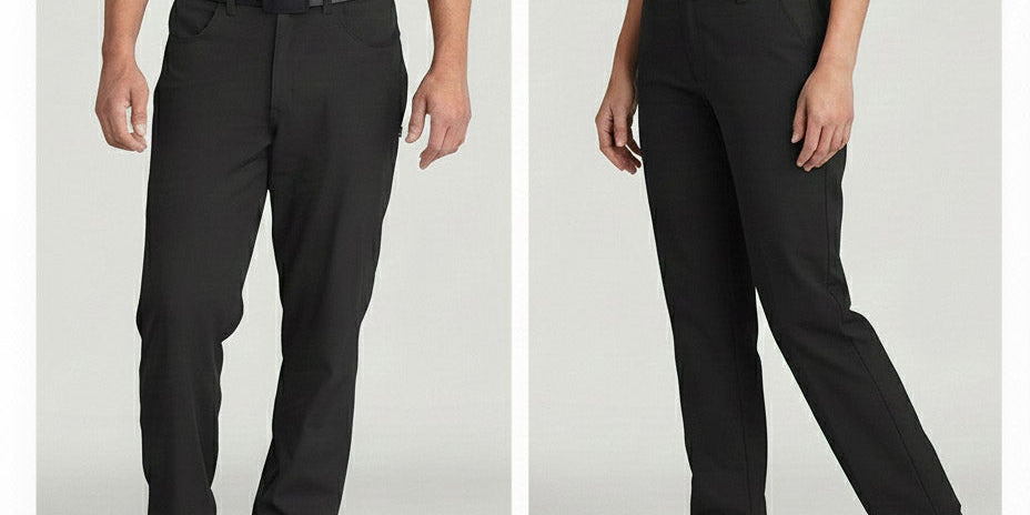 Durable work pants for men and women – comfortable, professional black and custom work pants ideal for any job, industry, or workplace. High-quality, long-lasting workwear for teams, staff, and professionals.