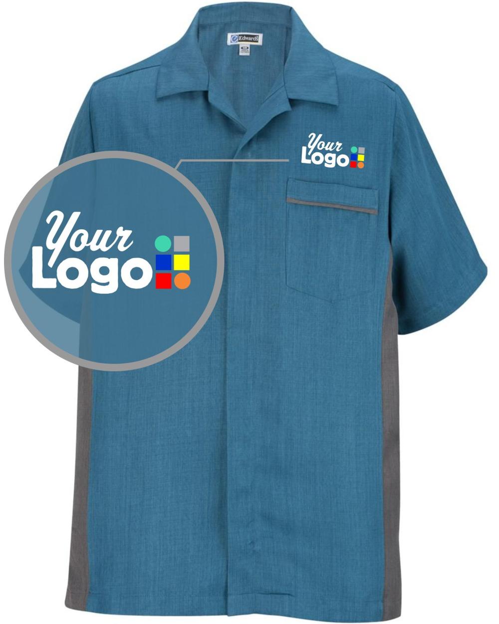 Edwards Premier Tunic Custom Housekeeping Coat, color: Imperial Blue