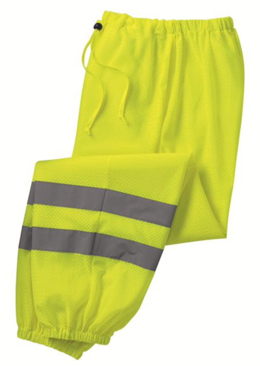 Kishigo Hi-Visibility Ultra Cool Mesh Pant, color: Lime