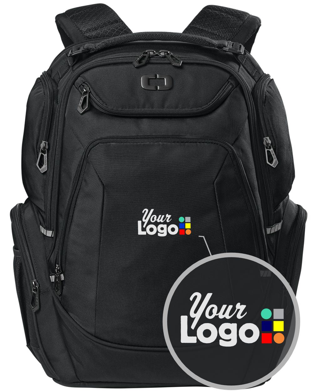 Ogio Kinetic Custom Backpack, color: Blacktop