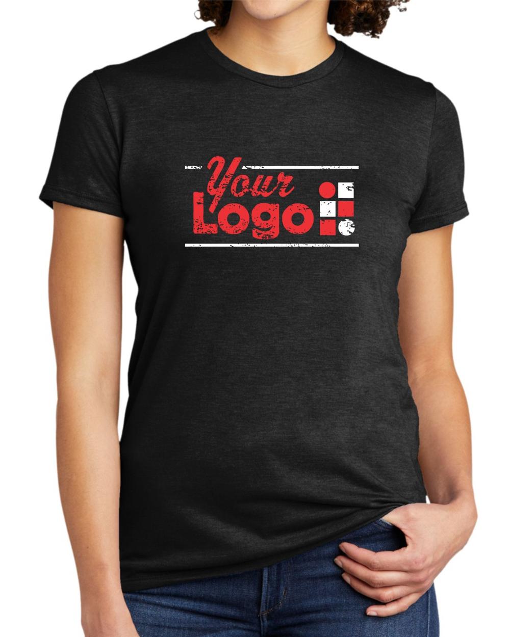 Allmade S/S Tri-Blend Custom T-Shirt, color: Space Black