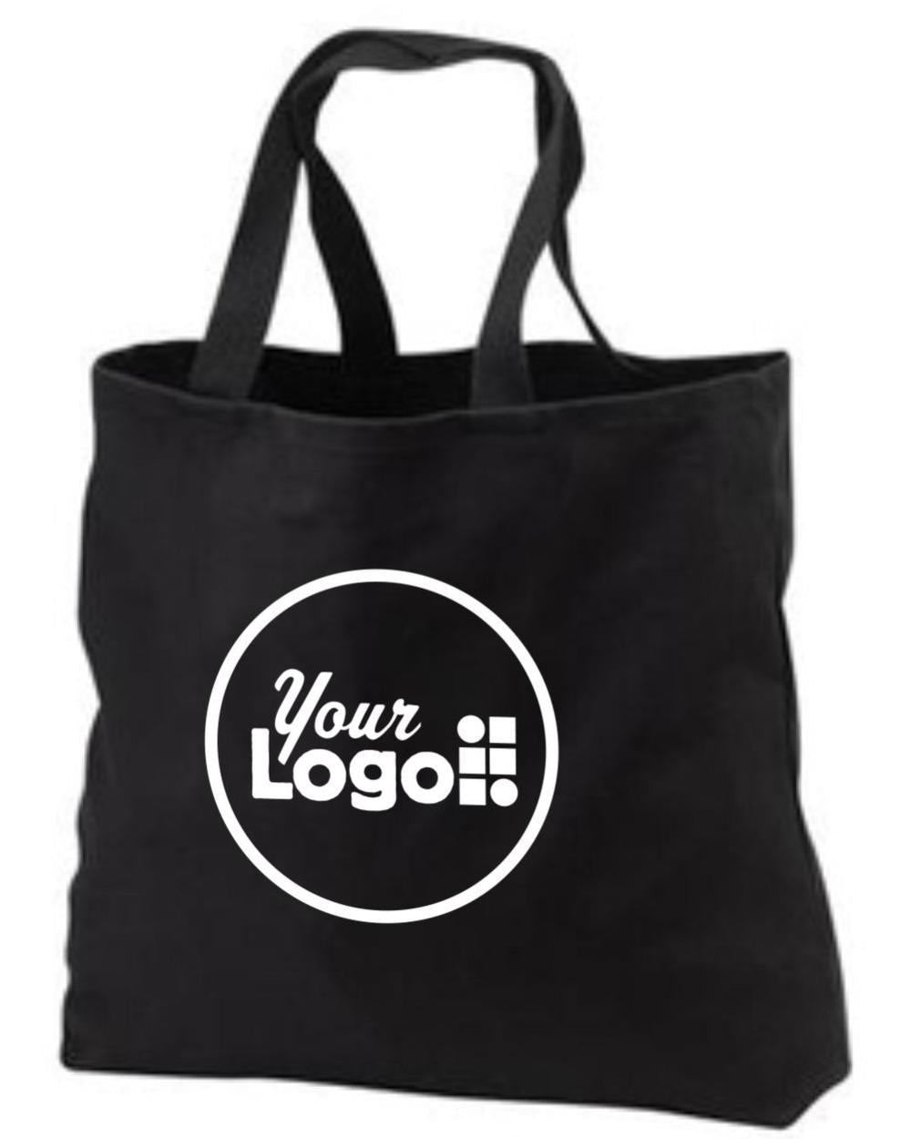 Port Authority Convention Custom Tote Bag, color: Black