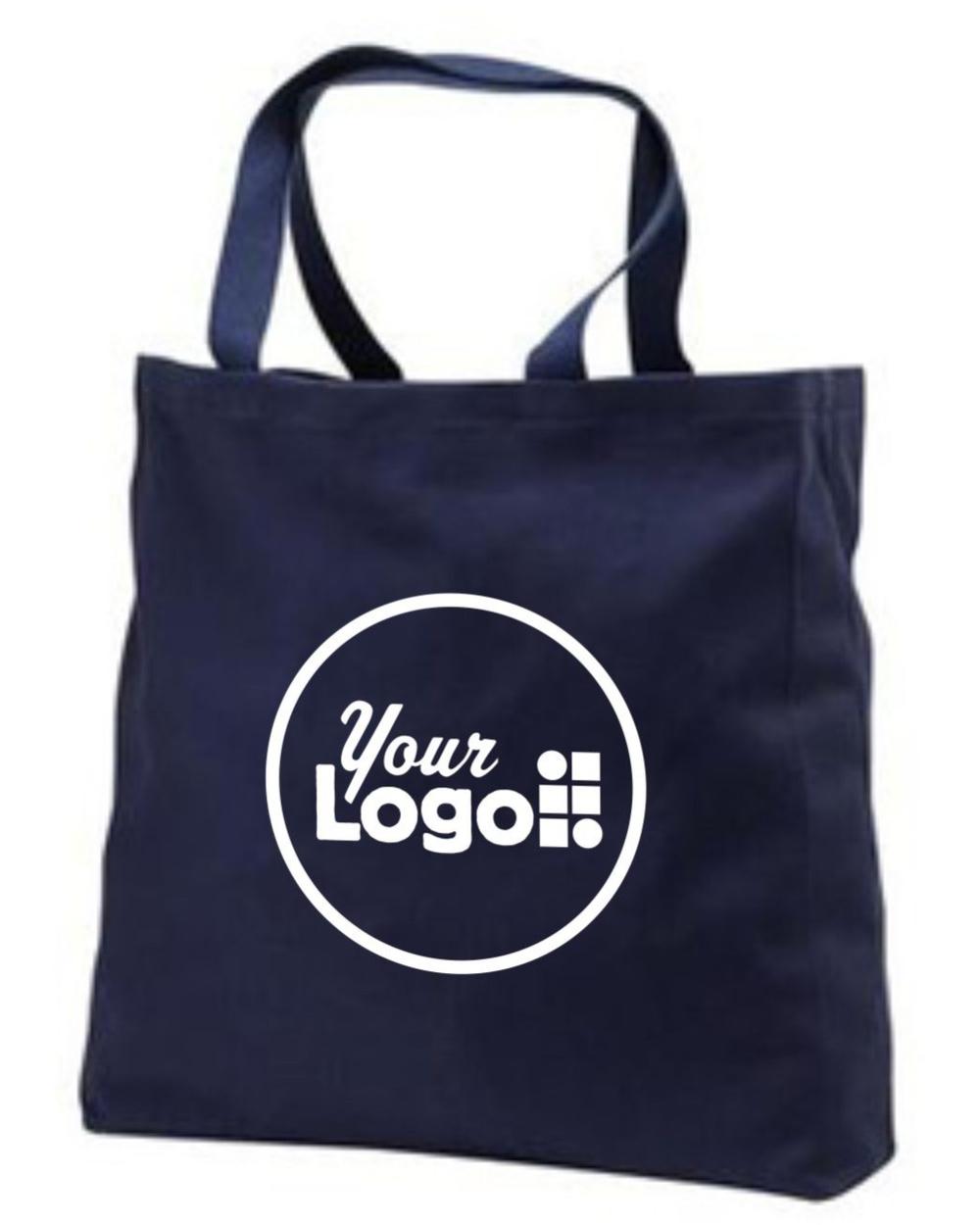 Port Authority Convention Custom Tote Bag, color: Navy