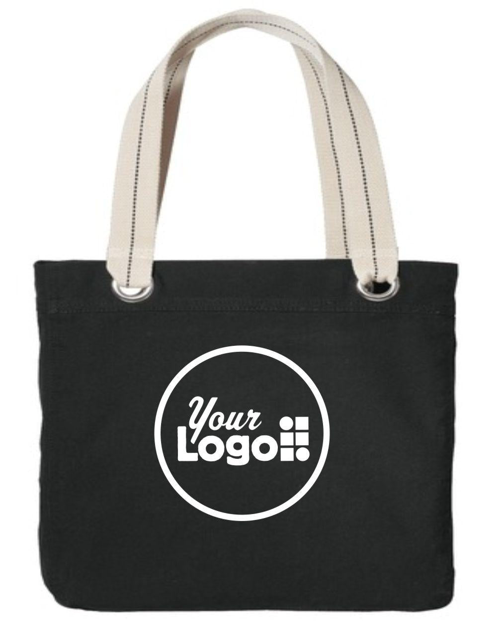 Port Authority Allie Custom Tote Bag, color: Black