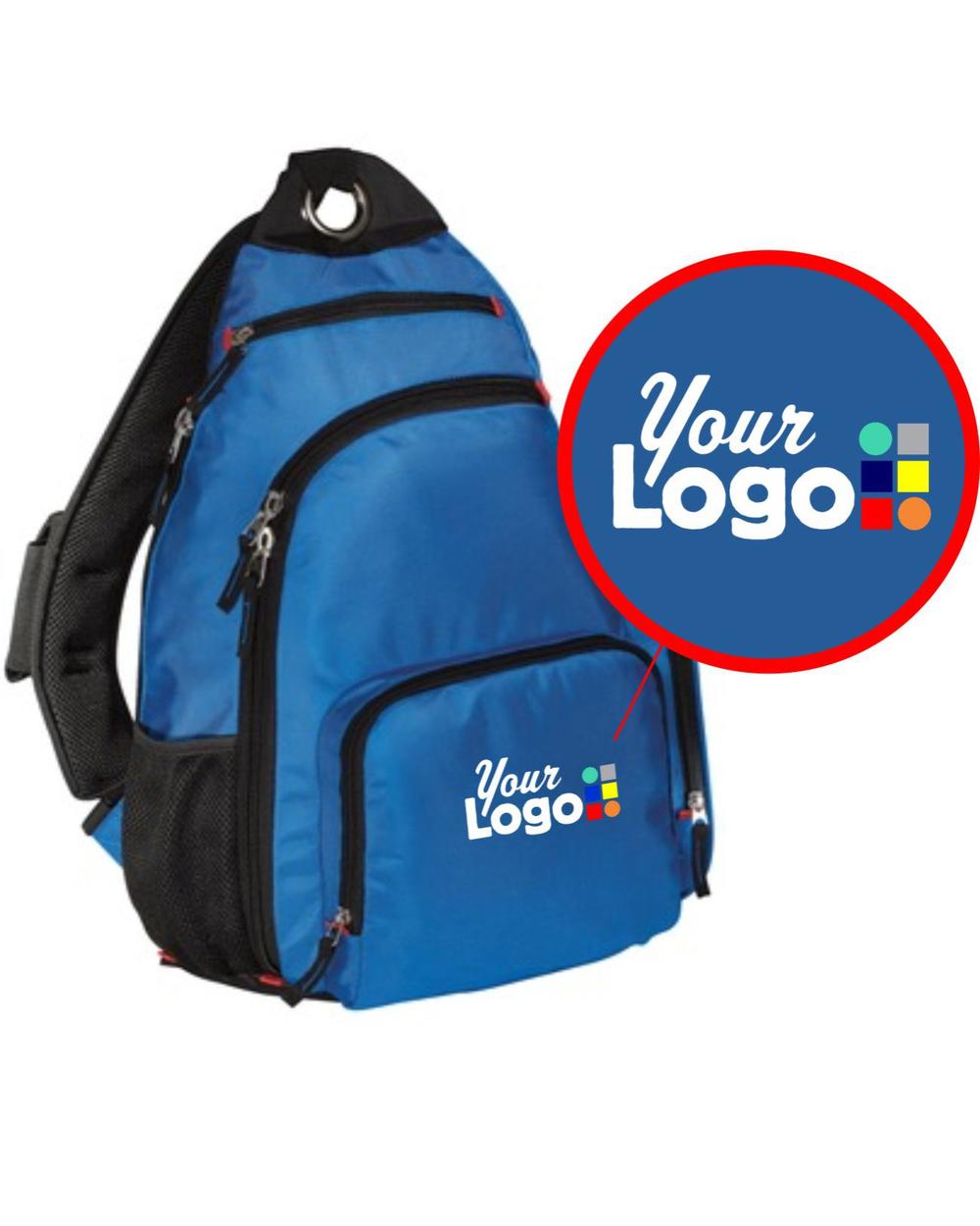 Port Authority Sling Custom Bag, color: Snorkel Blue