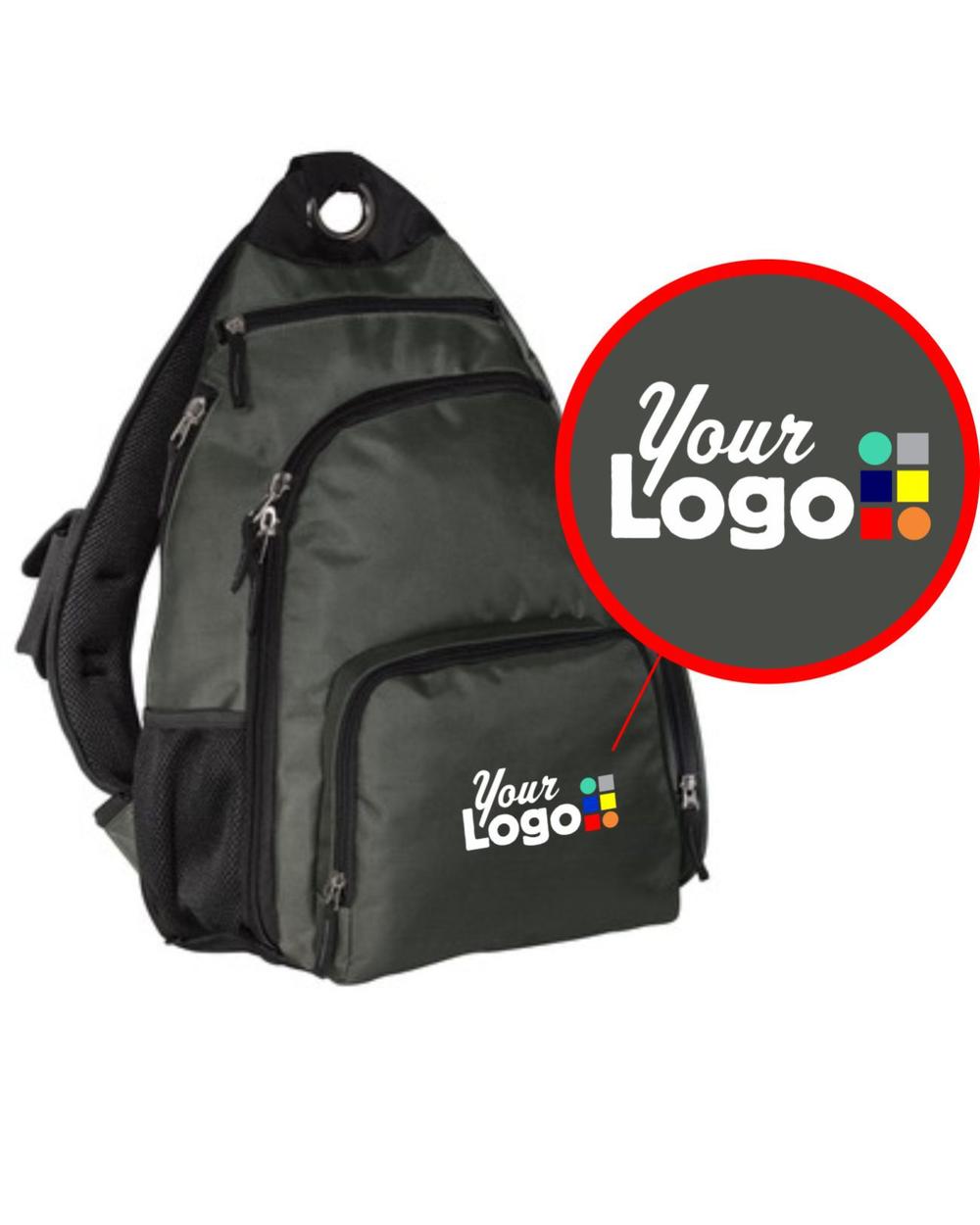 Port Authority Sling Custom Bag, color: Dark Slate