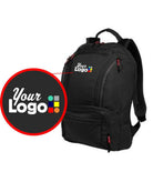 Port Authority Cyber Custom Backpack, color: Black/Red
