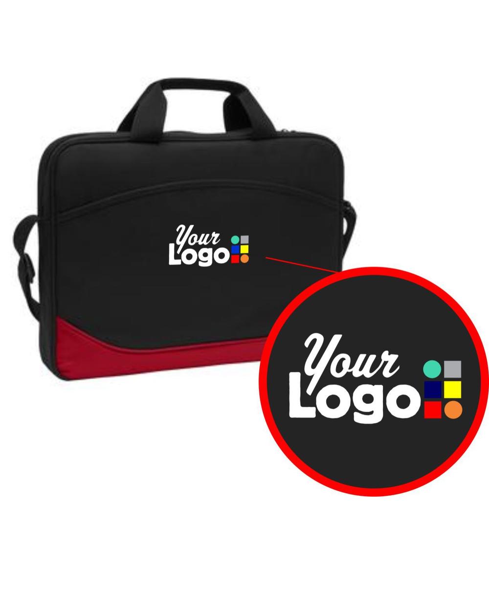 Port Authority Value 15-inch Custom Laptop Bag, color: Chili Red