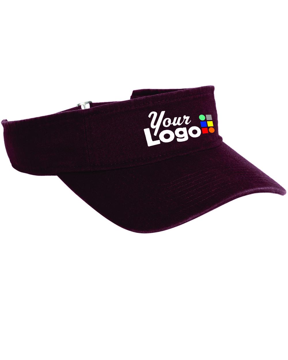 Port Authority Fashion II Custom Visor, color: Maroon