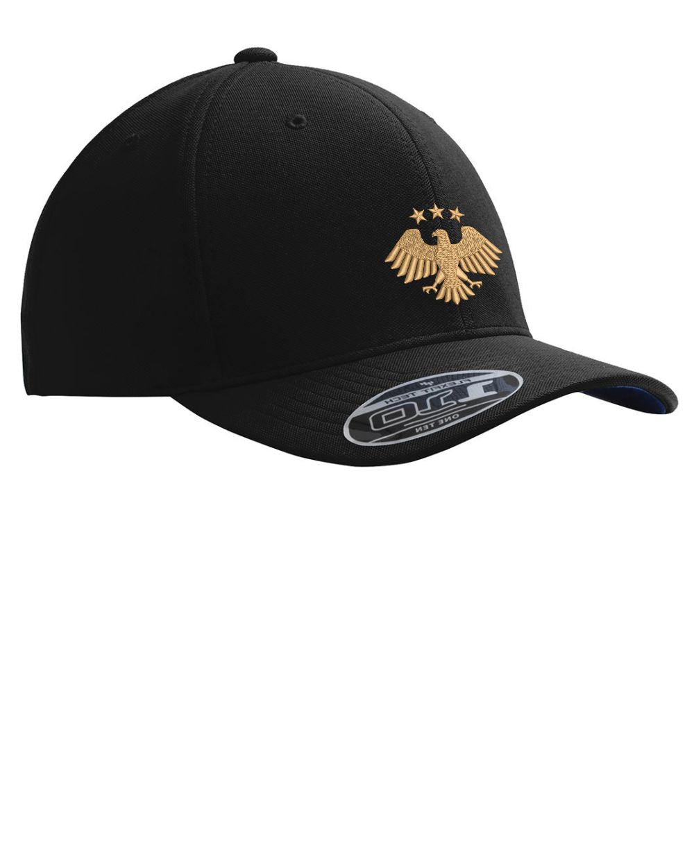Port Authority MeshBack FlexFit Syria's New Eagle Cap, color: Black