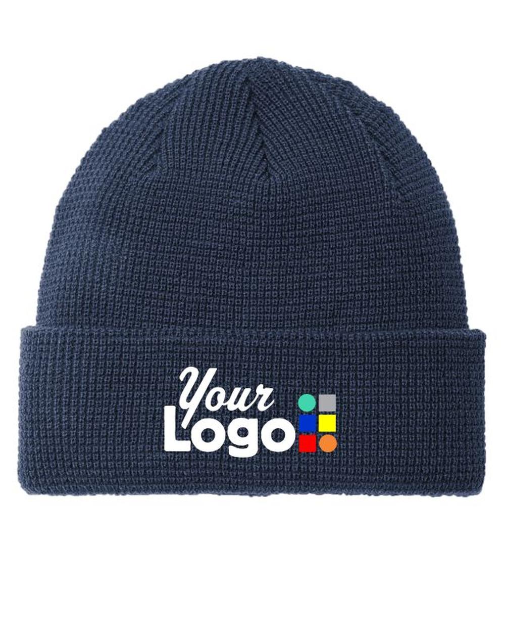 Port Authority Thermal Knit Cuffed Custom Beanie, color: Insignia Blue