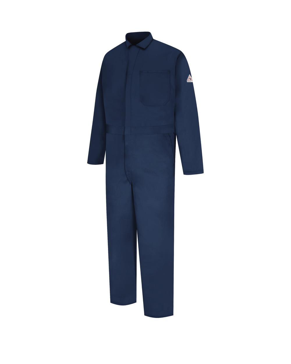 Bulwark Contractor Excel Flame Resistant Coverall, color: Navy