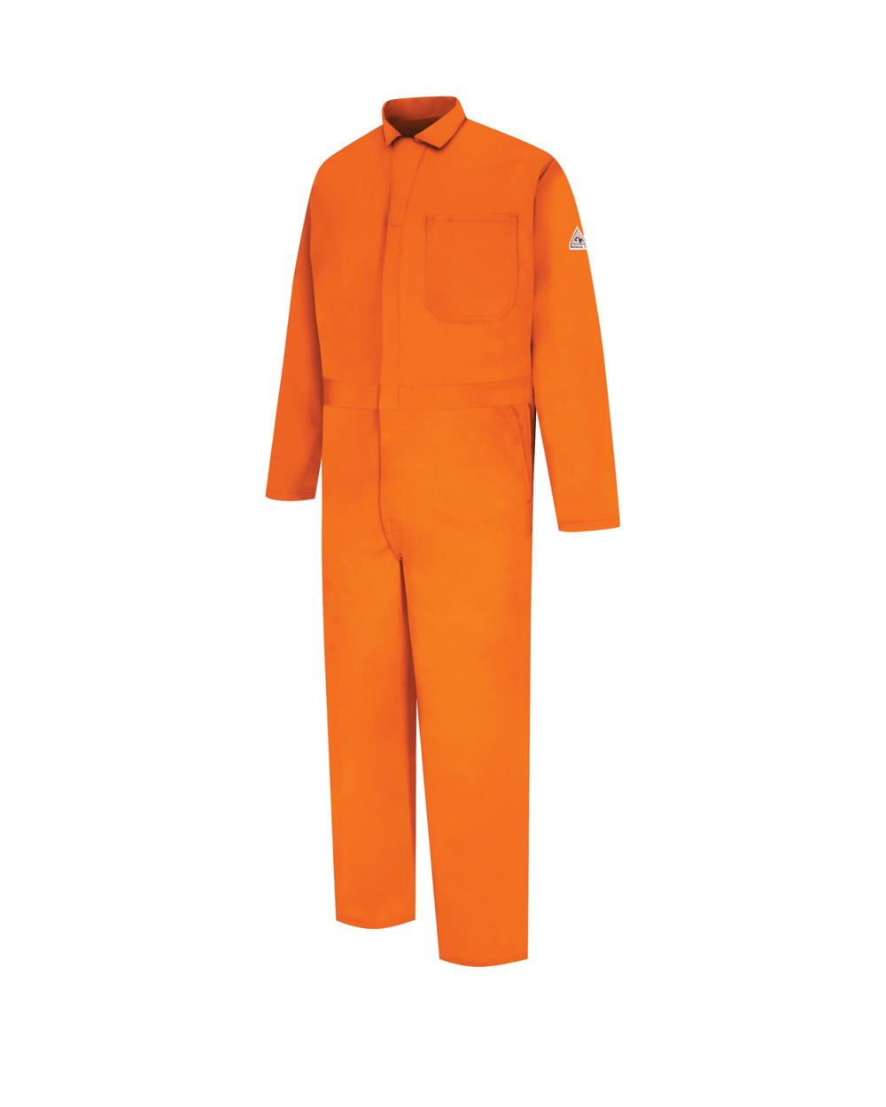 Bulwark Contractor Excel Flame Resistant Coverall, color: Orange
