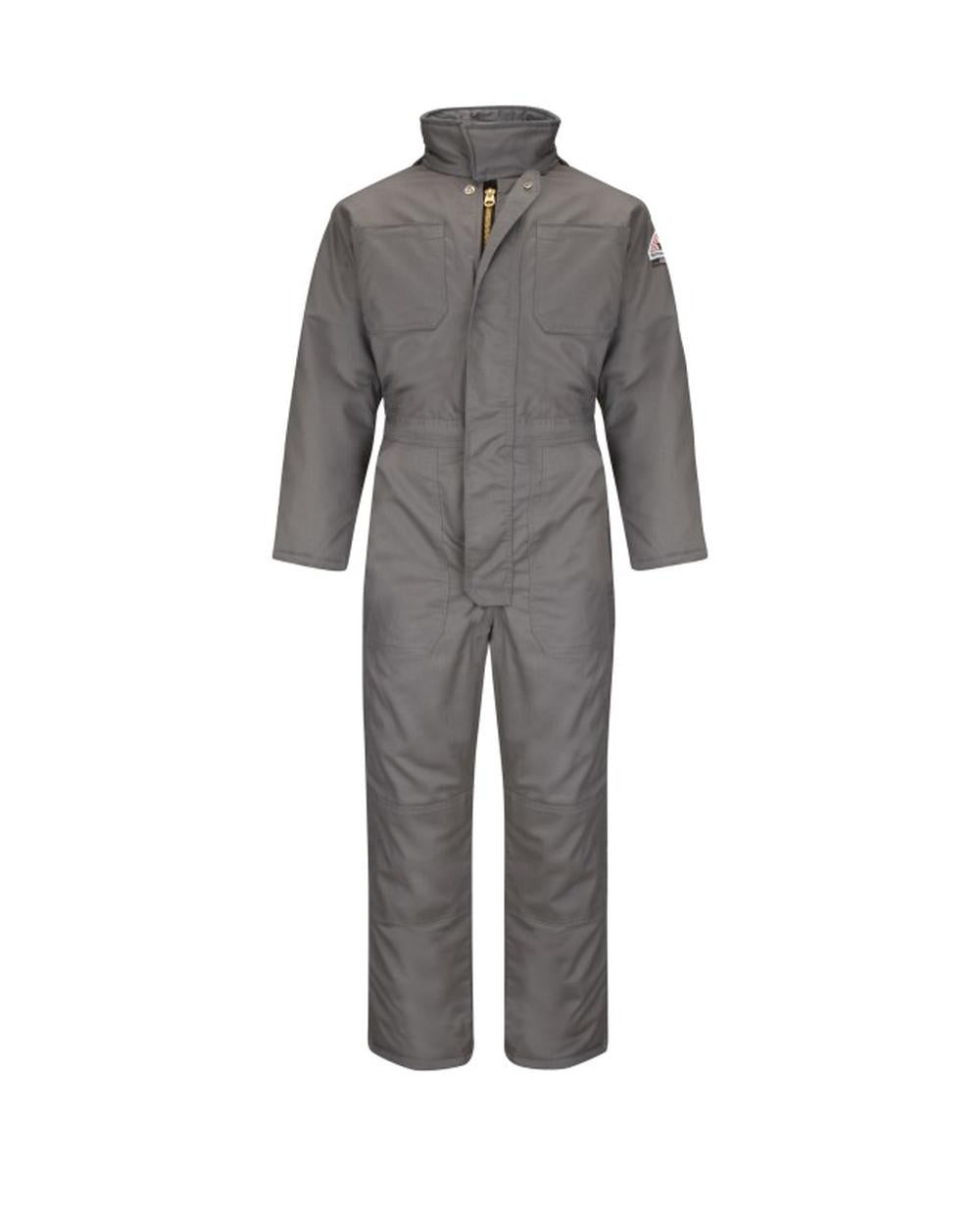Bulwark Deluxe Excel Flame Resistant Coverall, color: Grey
