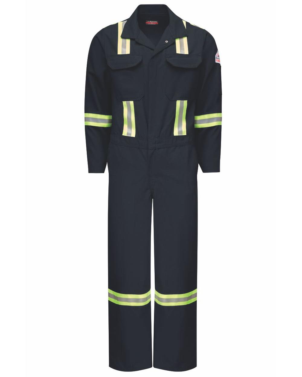 Bulwark Nomex IIIA Flame Resistant Coverall, color: Navy