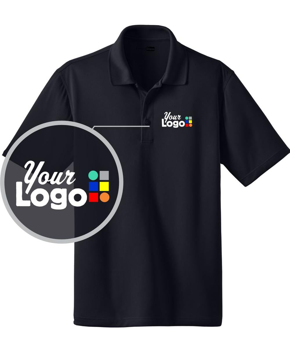 CornerStone S/S Select Snag-Proof Industrial Custom Golf Shirt, color: Dark Navy