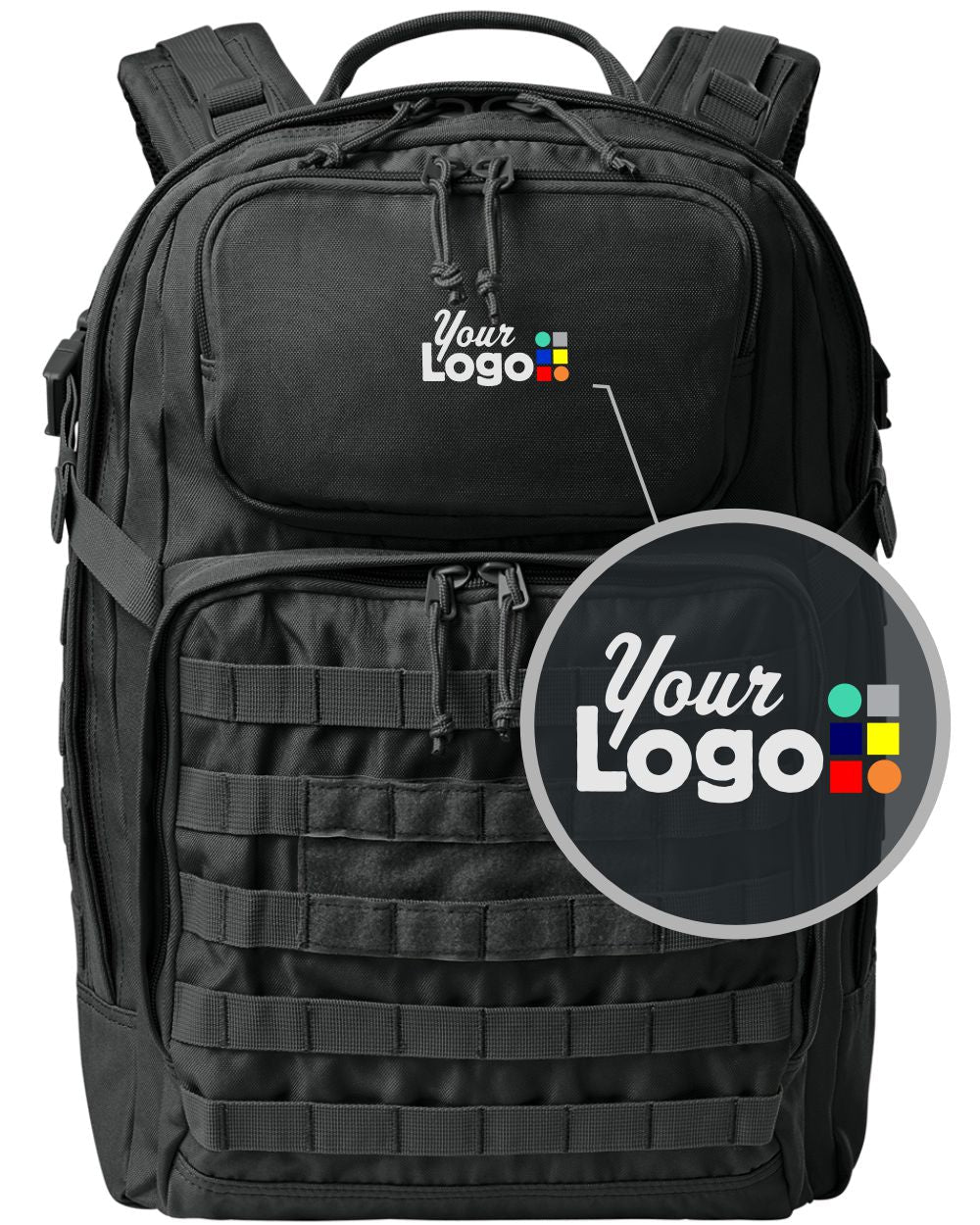 CornerStone Large Tactical Custom Backpack, color: Black