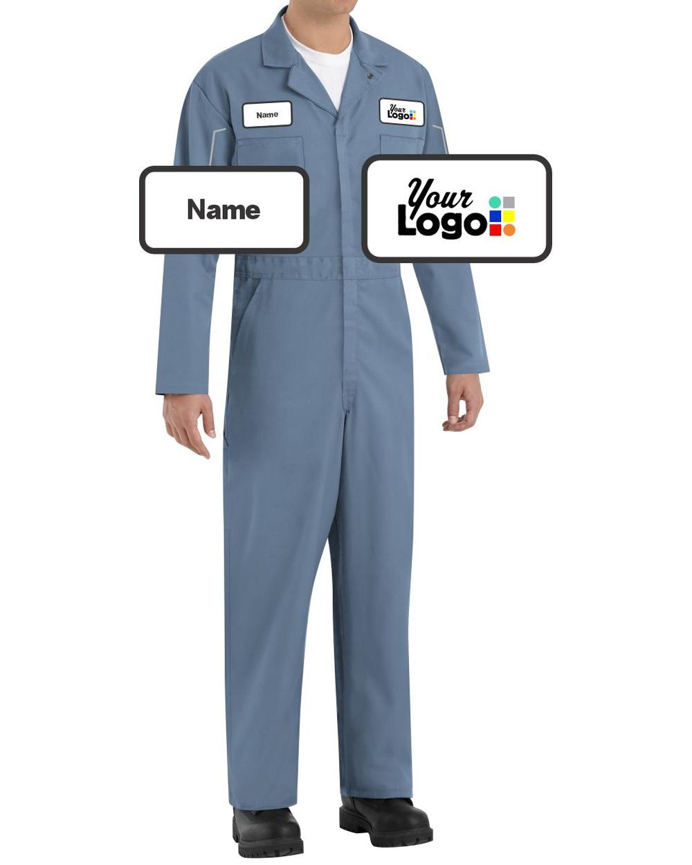 RedKap Action-Back Custom Coverall, color: Postman Blue