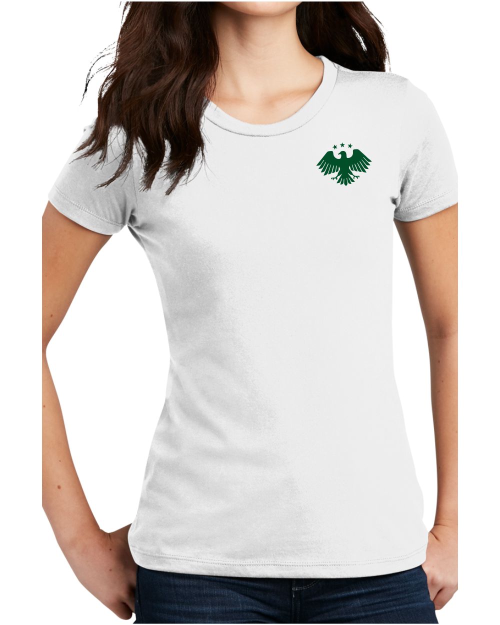 District S/S Perfect Blend Syria's New Eagle T-Shirt, color: White