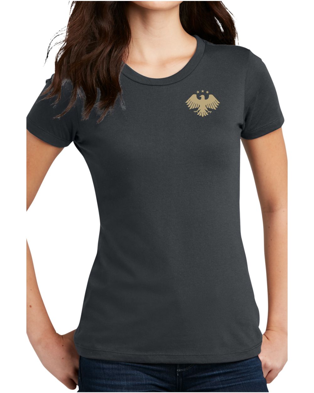 District S/S Perfect Blend Syria's New Eagle T-Shirt, color: Charcoal