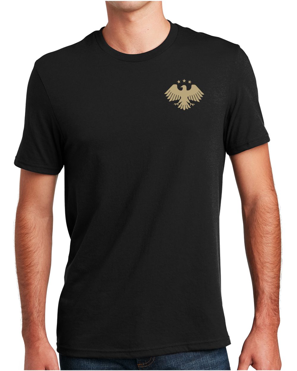 District S/S Perfect Blend Syria's New Eagle T-Shirt, color: Black