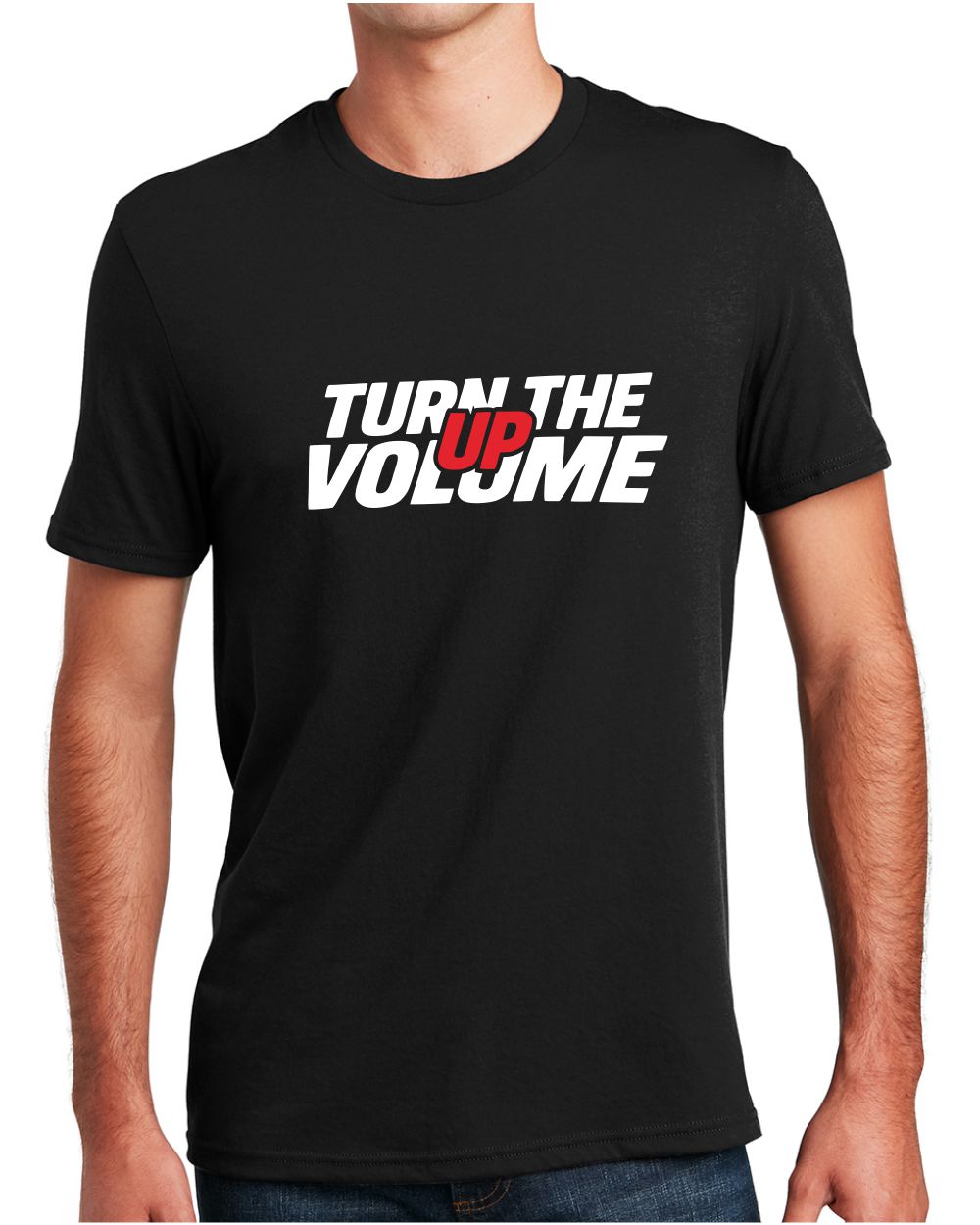 District S/S Perfect Blend Turn The Volume Up T-Shirt, color: Black