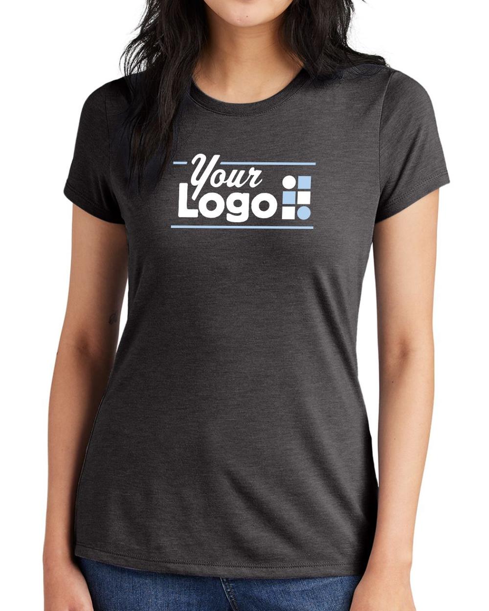 District S/S Perfect Tri Custom T-Shirt, color: Heathered Charcoal