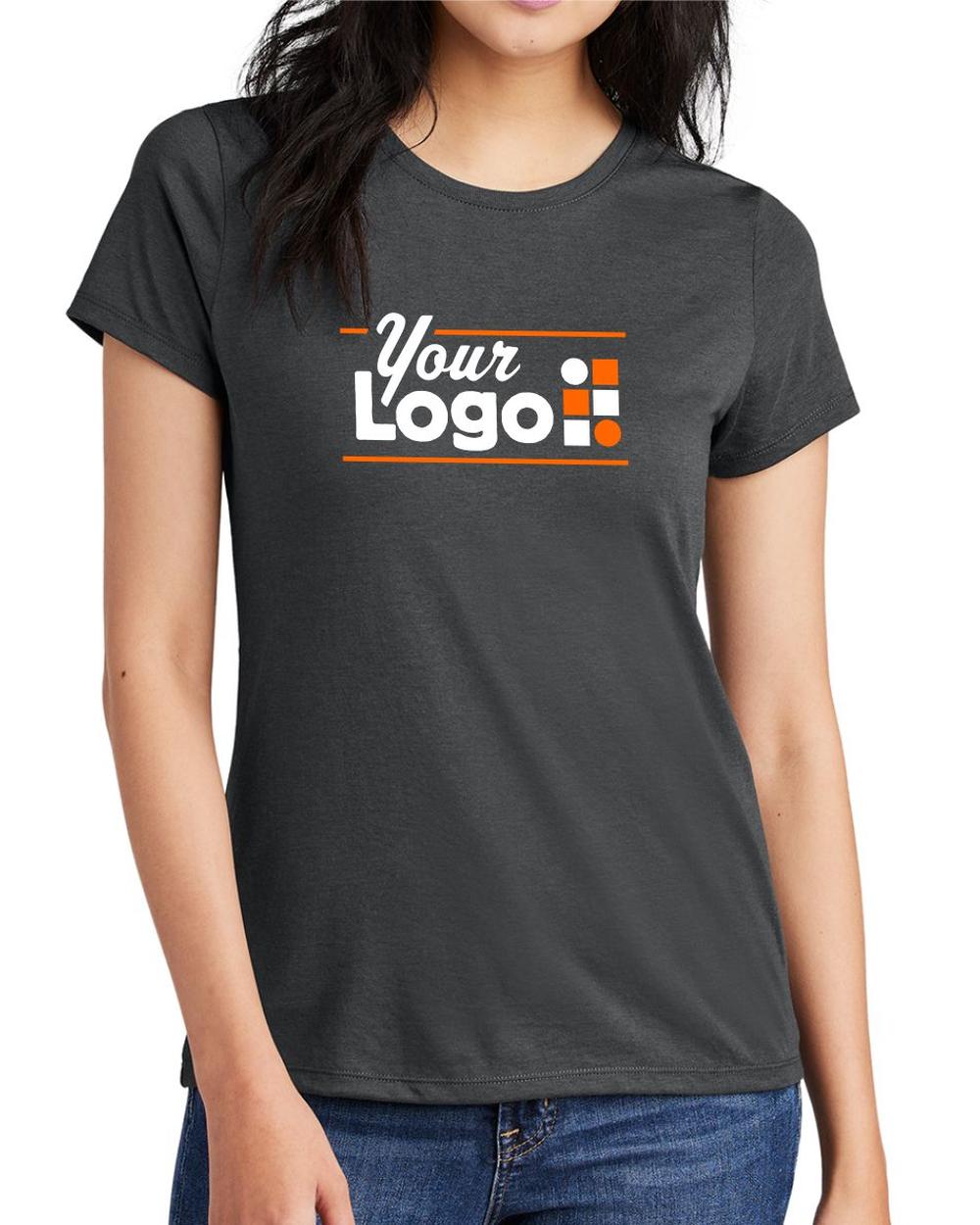 District S/S Perfect Tri Custom T-Shirt, color: Charcoal