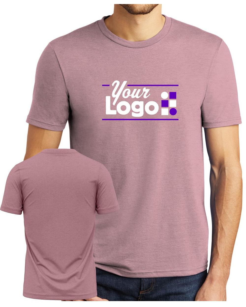 District S/S Perfect Tri Custom T-Shirt, color: Heathered Lavender