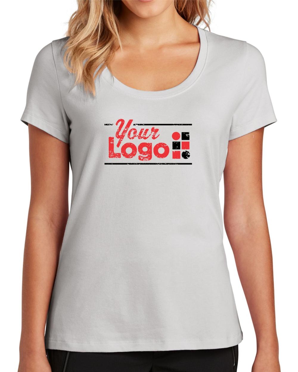 District S/S Flex Custom T-Shirt, color: Silver Mist