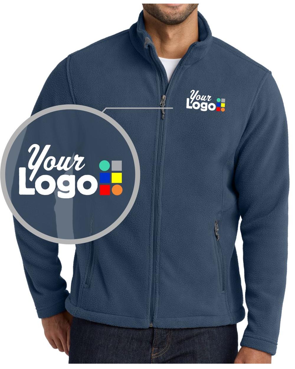 Port Authority Value Fleece Custom Jacket, color: Insignia Blue