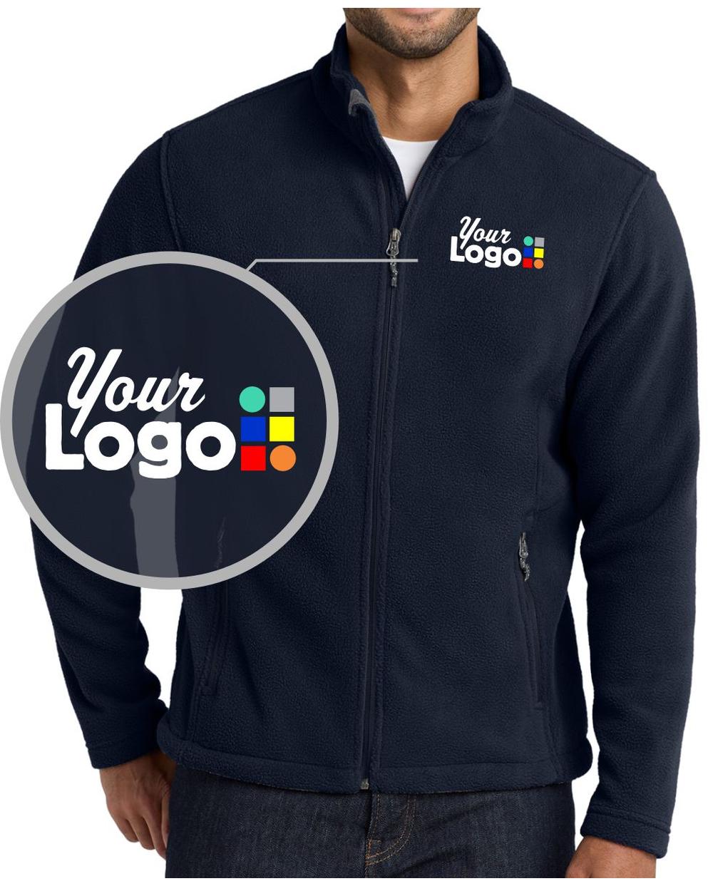 Port Authority Value Fleece Custom Jacket, color: True Navy