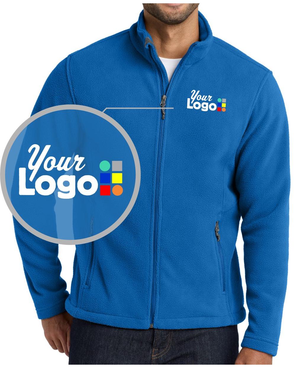 Port Authority Value Fleece Custom Jacket, color: True Royal