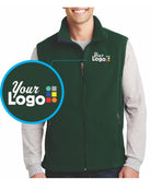 Port Authority Value-Fleece Custom Vest, color: Forest Green