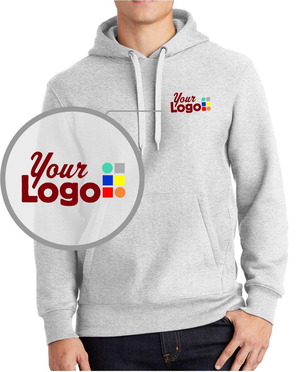 Sport-Tek Super HeavyWeight Custom Hoodie, color: Athletic Heather