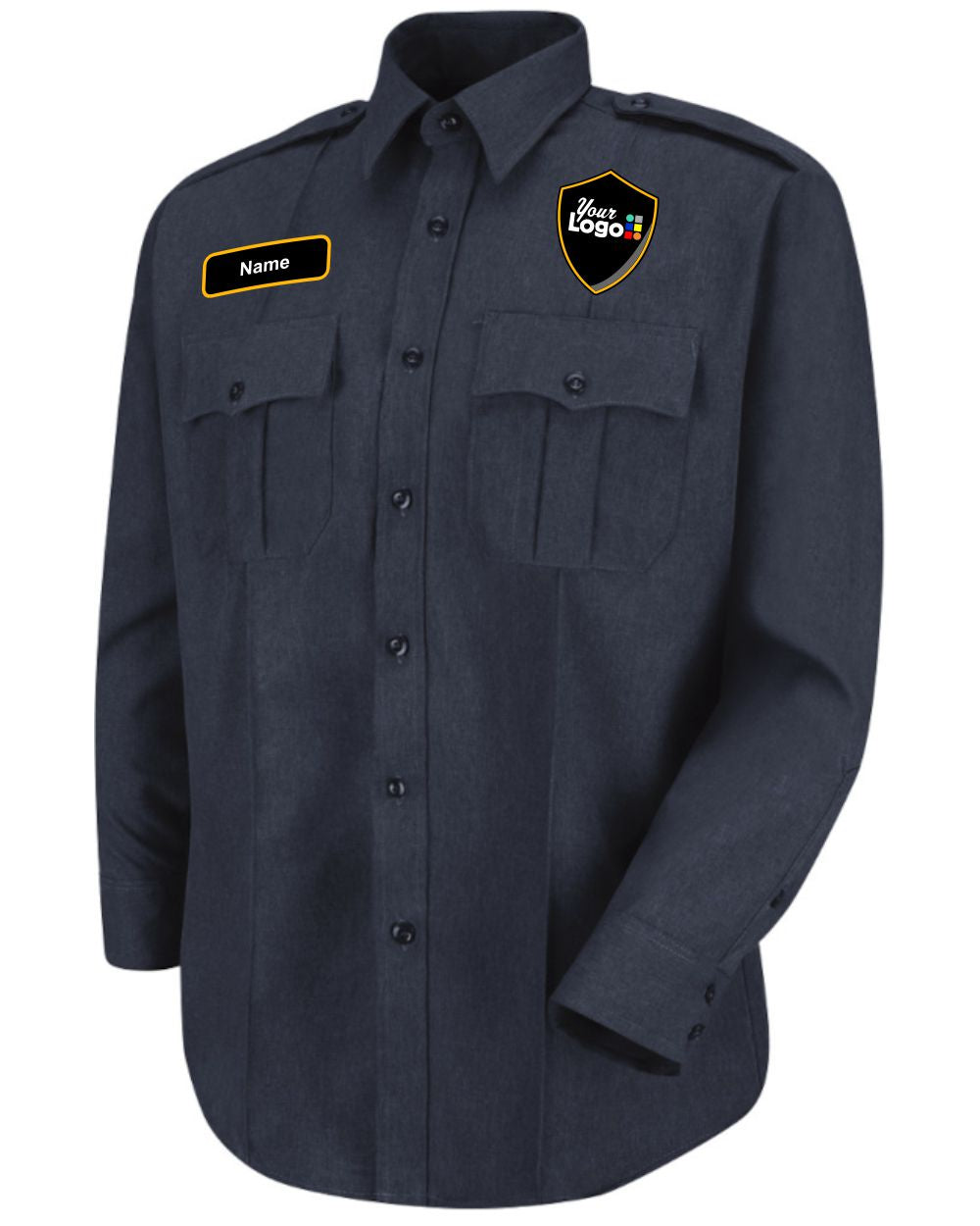 Horace Small L/S Sentry Custom Security Shirt, color: Dark Navy