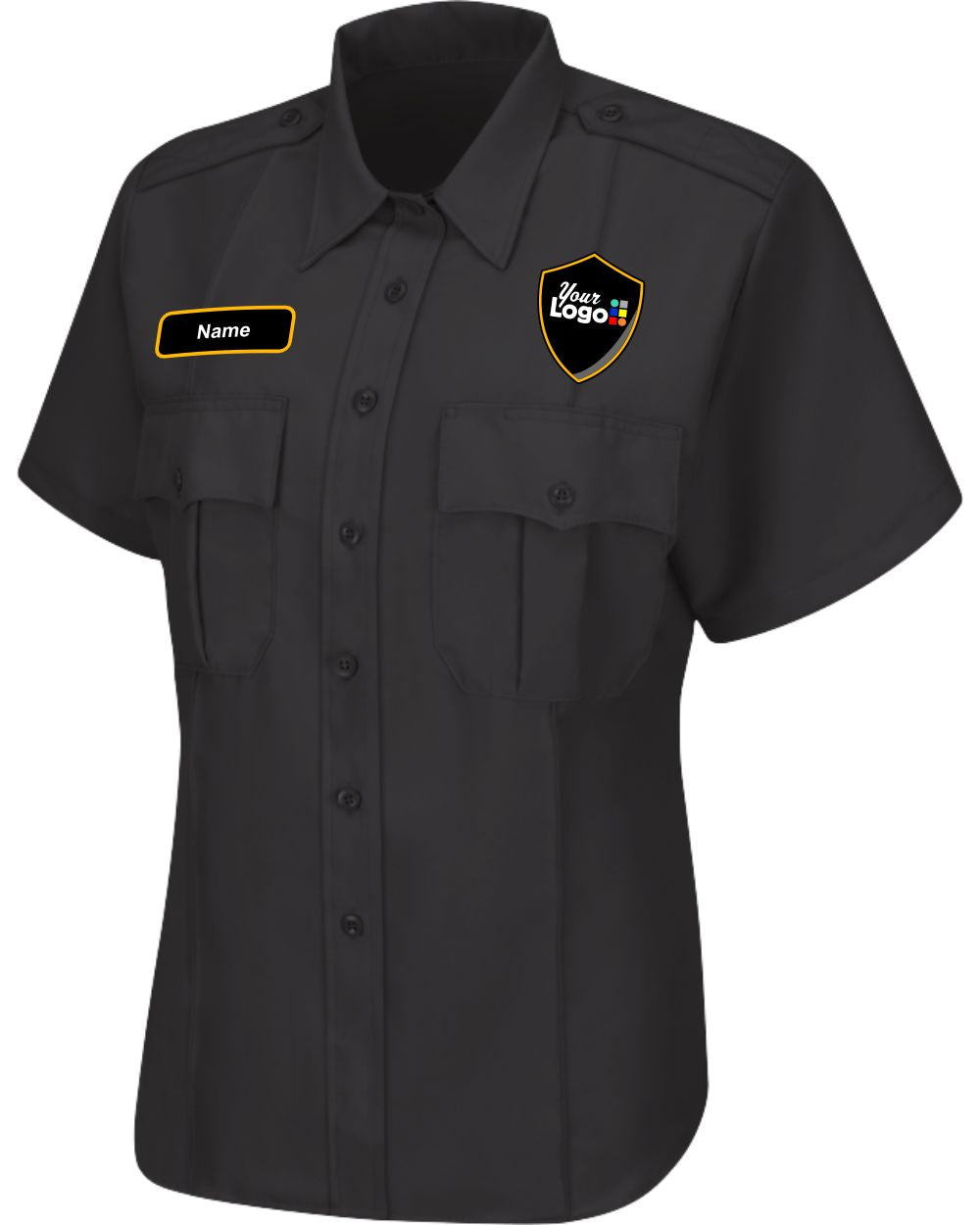 Horace Small S/S Sentry Custom Security Shirt, color: Black