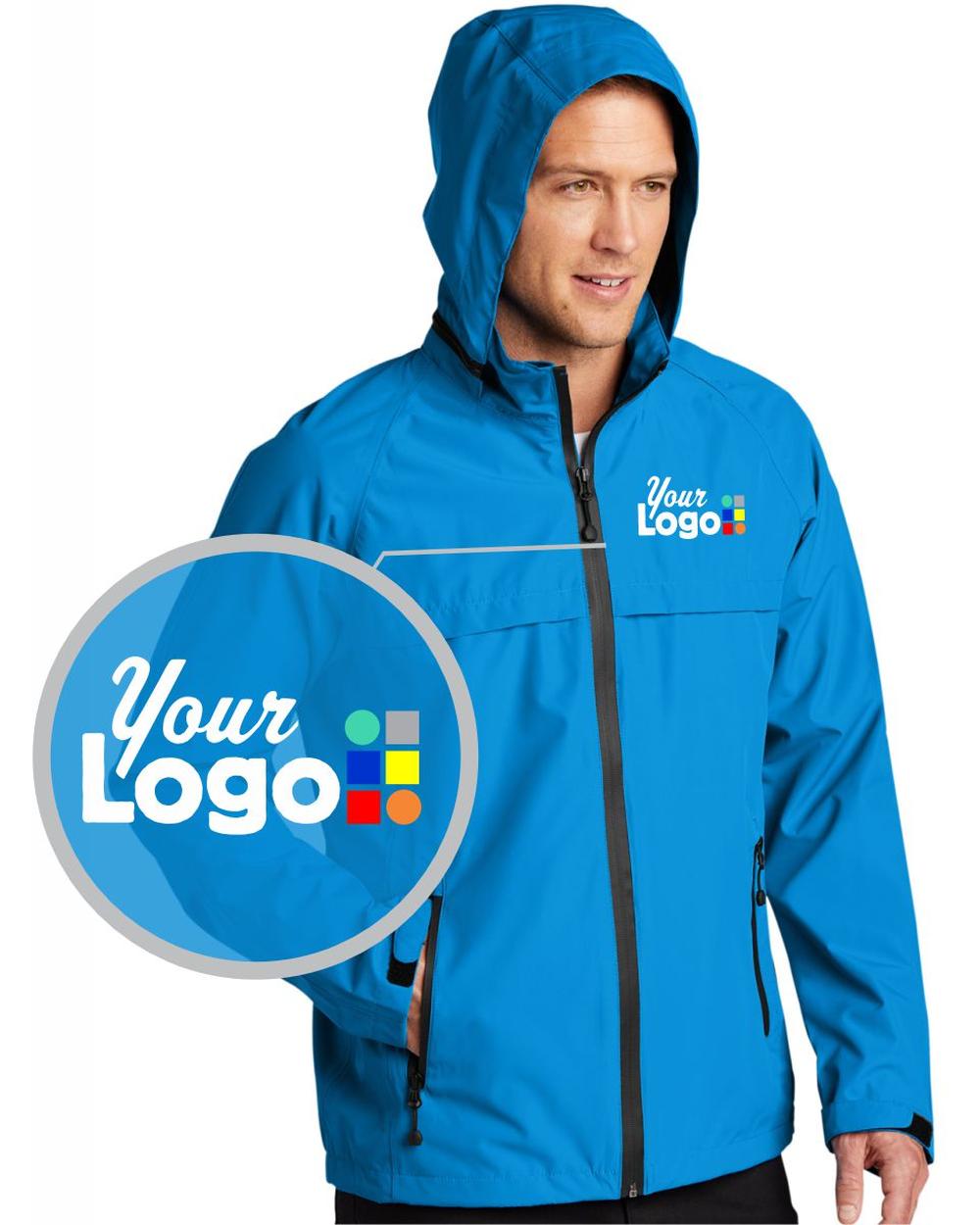 Port Authority Torrent WaterProof Custom Jacket, color: Direct Blue