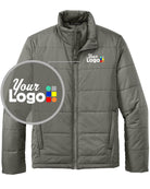 Port Authority Puffer Custom Jacket, color: Shadow Grey