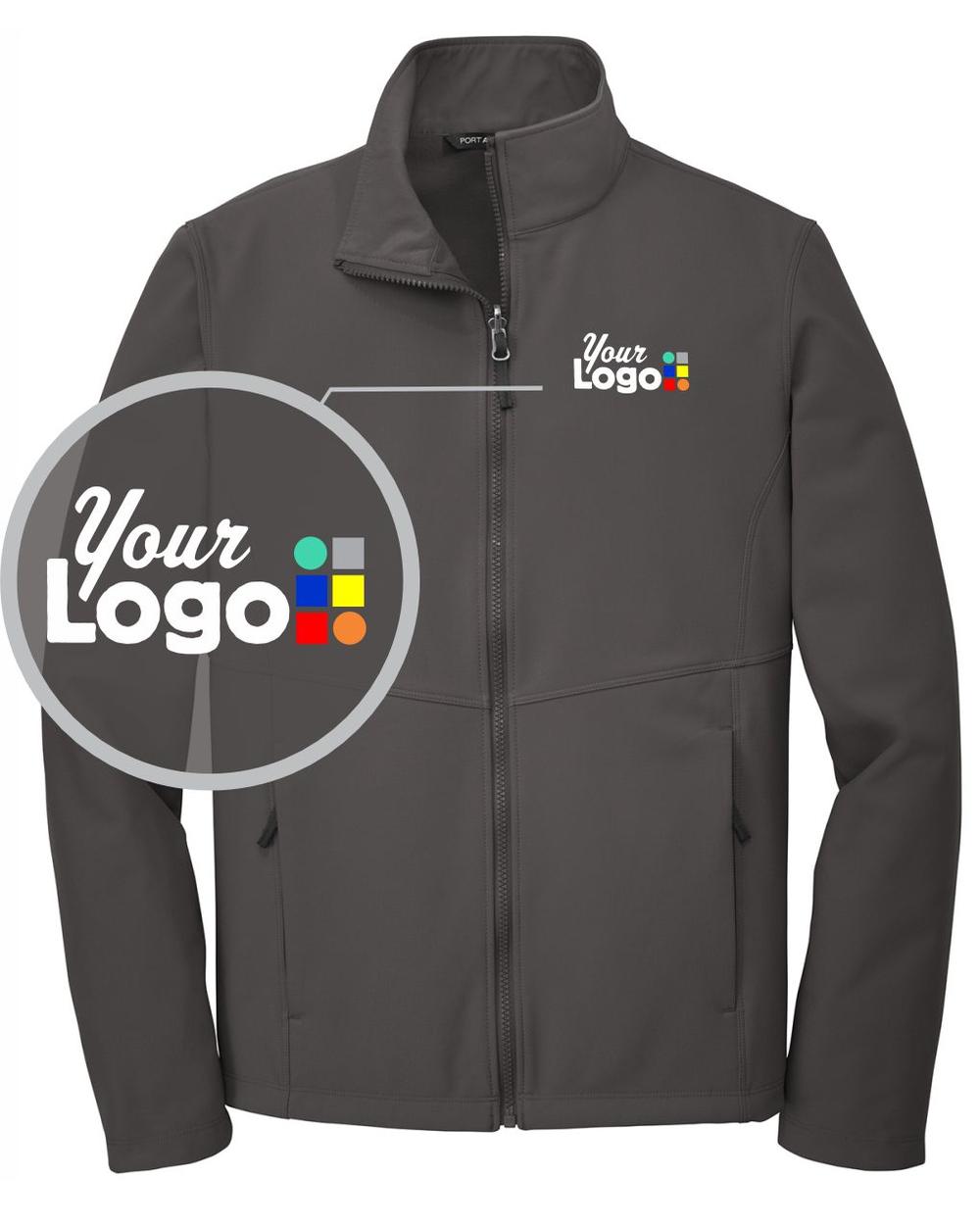 Port Authority Collective Soft Shell Custom Jacket, color: Graphite