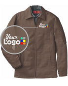 RedKap Perma-Lined Panel Custom Jacket, color: Brown