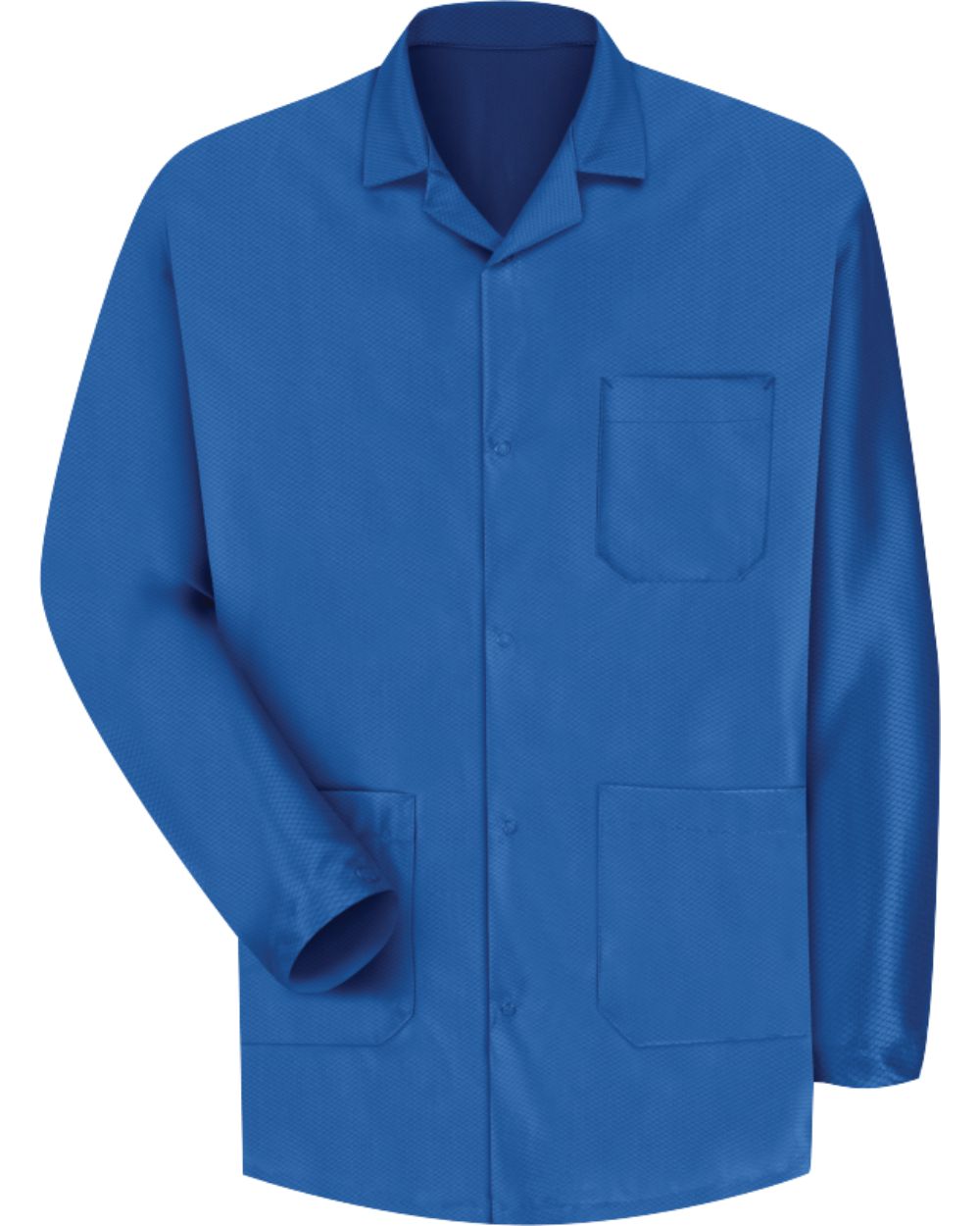 RedKap Anti-Static Counter Coat, color: Electronic Blue