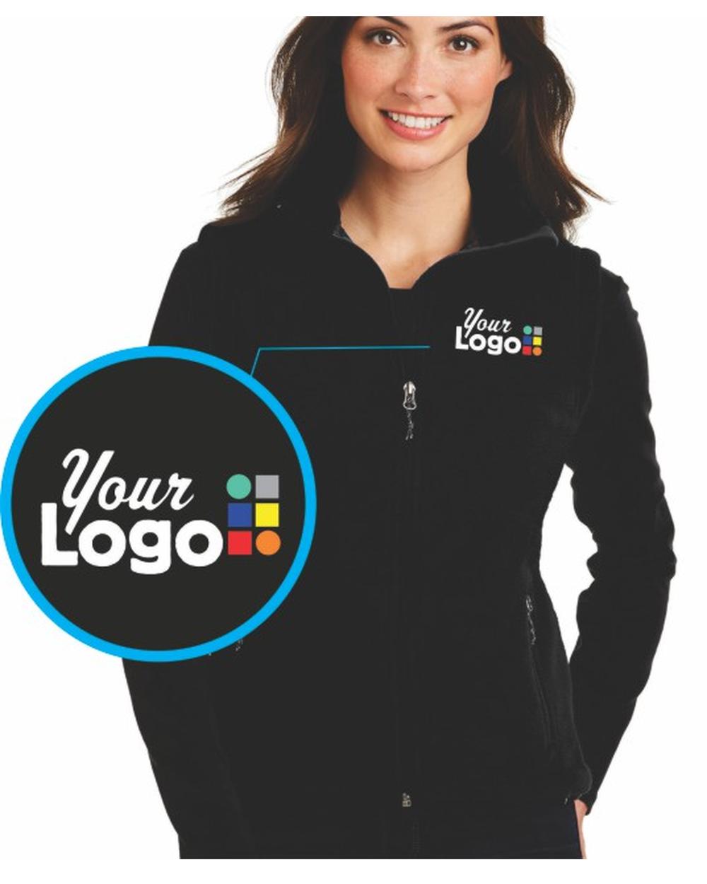 Port Authority Value-Fleece Custom Vest, color: Black