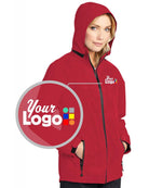 Port Authority Torrent WaterProof Custom Jacket, color: Engine Red