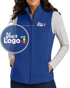 Port Authority C-FREE Fleece Custom Vest, color: True Royal