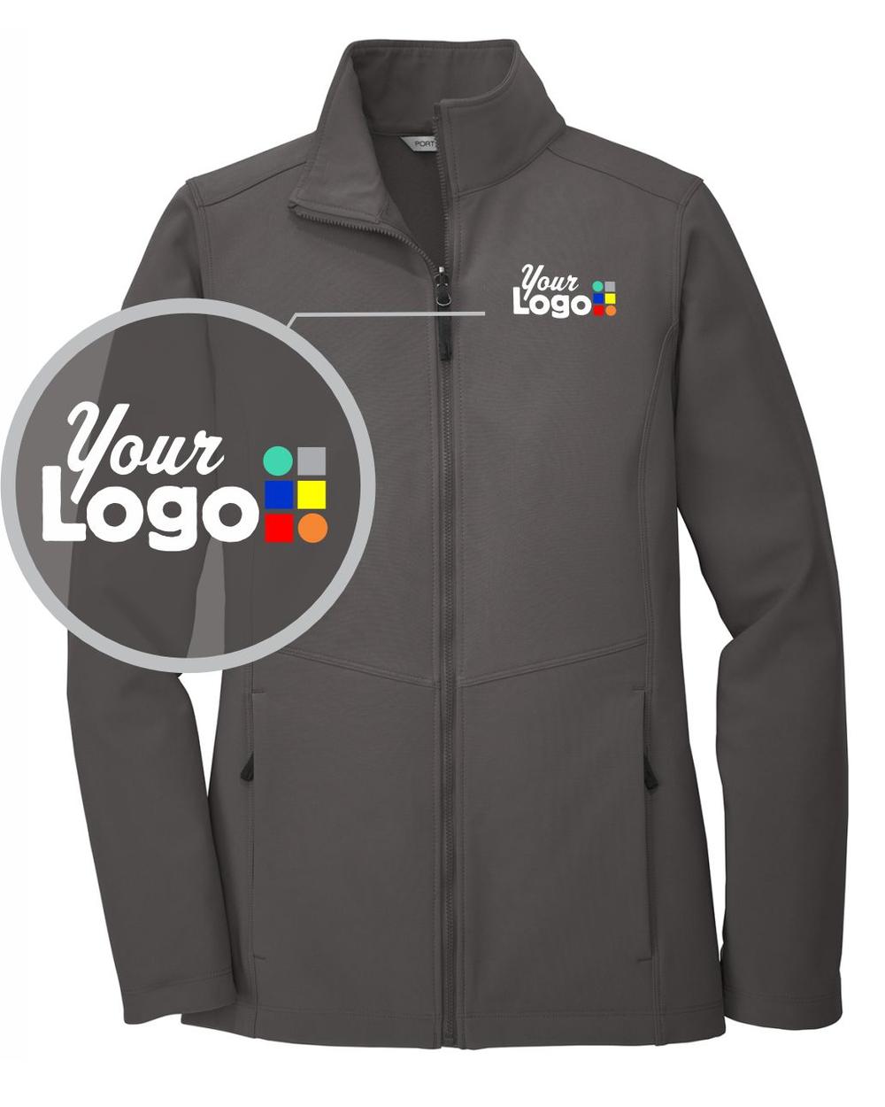 Port Authority Collective Soft Shell Custom Jacket, color: Graphite