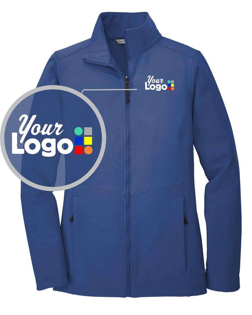 Port Authority Collective Soft Shell Custom Jacket, color: Night Sky Blue